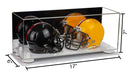 mini helmet and football display case for sale at better display cases