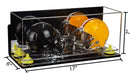 helmet display case for sale at better display cases