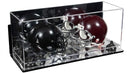 helmet display case for sale at better display cases