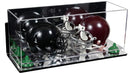 helmet display case for sale at better display cases