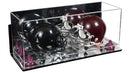 mini helmet display case for sale at better display cases