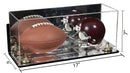 mini helmet and football display case for sale at better display cases