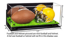 helmet display case for sale at better display cases