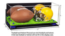 helmet display case for sale at better display cases