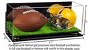 helmet display case for sale at better display cases