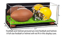 helmet display case for sale at better display cases