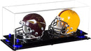 Mini Helmet and Football Display Case for Sale on Better Display Cases