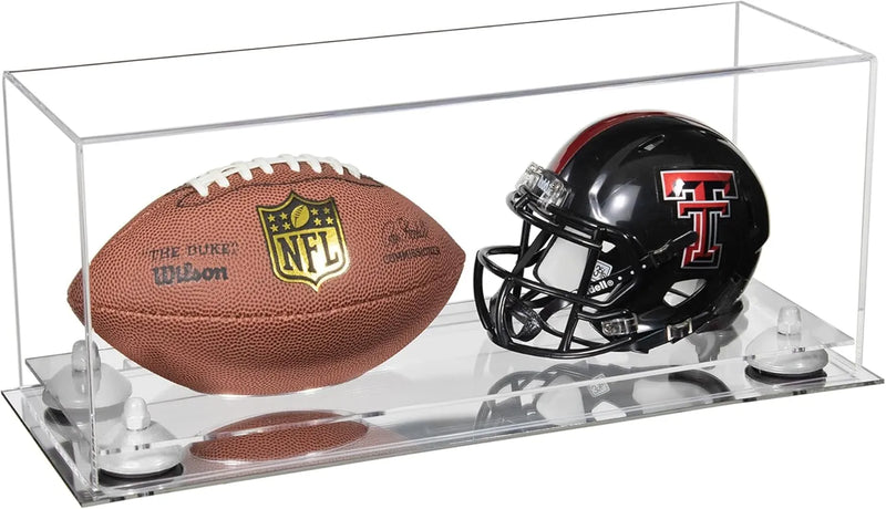 helmet display case for sale at better display cases