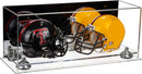mini helmet and football display case for sale at better display cases