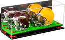 mini helmet display case for sale at better display cases