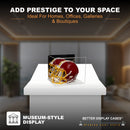 A002 Versatile Acrylic Mirror White Base Display Case