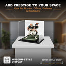 A003 Versatile Acrylic Mirror Black Base Display Case