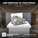 A004 Versatile Acrylic Mirror Black Base Display Case