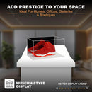 A013 Versatile Acrylic Mirror White Base Display Case