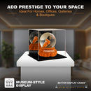 A015 Versatile Acrylic Mirror Black Base Display Case