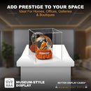 A015 Versatile Acrylic Mirror White Base Display Case