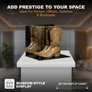 A024 Versatile Acrylic Mirror Black Base Display Case