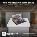 A026 Versatile Acrylic Mirror Black Base Display Case