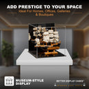 A028 Versatile Acrylic Mirror Black Base Display Case