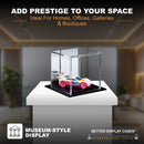 A046 Versatile Acrylic Mirror Black Base Display Case