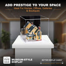 A061 Versatile Acrylic Mirror White Base Display Case