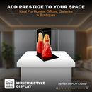A092 Versatile Acrylic Mirror Black Base Display Case