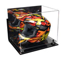 motorcycle Nascar or Motocross Racing Helmet Display Case for sale at better display cases