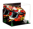 motorcycle Nascar or Motocross Racing Helmet Display Case for sale at better display cases