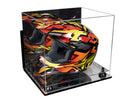 racing helmet display case for sale at better display cases