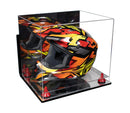 racing helmet display case for sale at better display cases