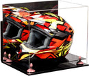 motorcycle Nascar or Motocross Racing Helmet Display Case for sale at better display cases