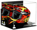 motorcycle Nascar or Motocross Racing Helmet Display Case for sale at better display cases