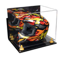acrylic helmet display case for sale at better display cases