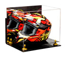 motorcycle Nascar or Motocross Racing Helmet Display Case for sale at better display cases