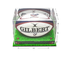 rugby display case for sale on Better Display Cases