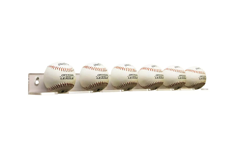 sports ball wall mounted floating shelf for sale on better display cases