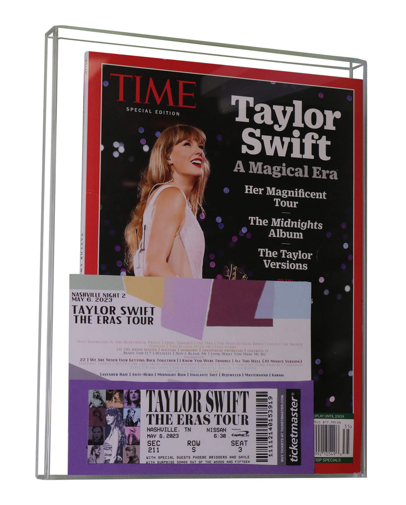 Taylor Swift magazine display case