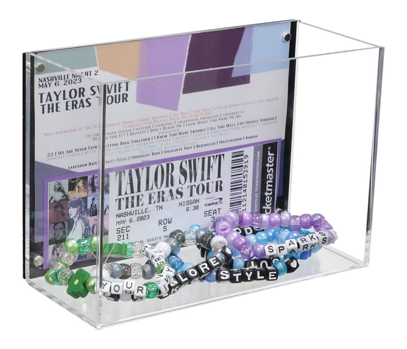 Taylor Swift Memorabilia Display Case and Drop Box