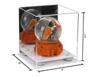 Acrylic Versatile Display Case  8 X 8 X 8.5 Mirror No Wall Mount (A015/V03)