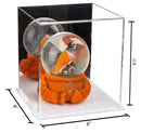 Acrylic Versatile Display Case  8 X 8 X 8.5 Mirror No Wall Mount (A015/V03)