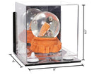 Acrylic Versatile Display Case  8 X 8 X 8.5 Mirror Wall Mount (A015/V03)