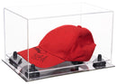 Clear Case Mirror Base with Black Risers