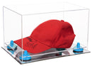 Clear Case Mirror Base with Light Blue Risers