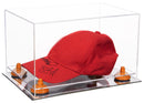Clear Case Mirror Base with Orange Risers