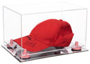 Clear Case Mirror Base with Pink Risers