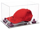 Clear Case Mirror Base with Purple Risers