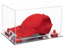 Clear Case Mirror Base with Red Risers