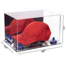 Mirror Case Mirror base with Dark Blue Risers Dimension