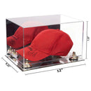 Mirror Case Mirror base with Gold Risers Dimension