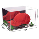 Mirror Case Mirror base with Green Risers Dimension